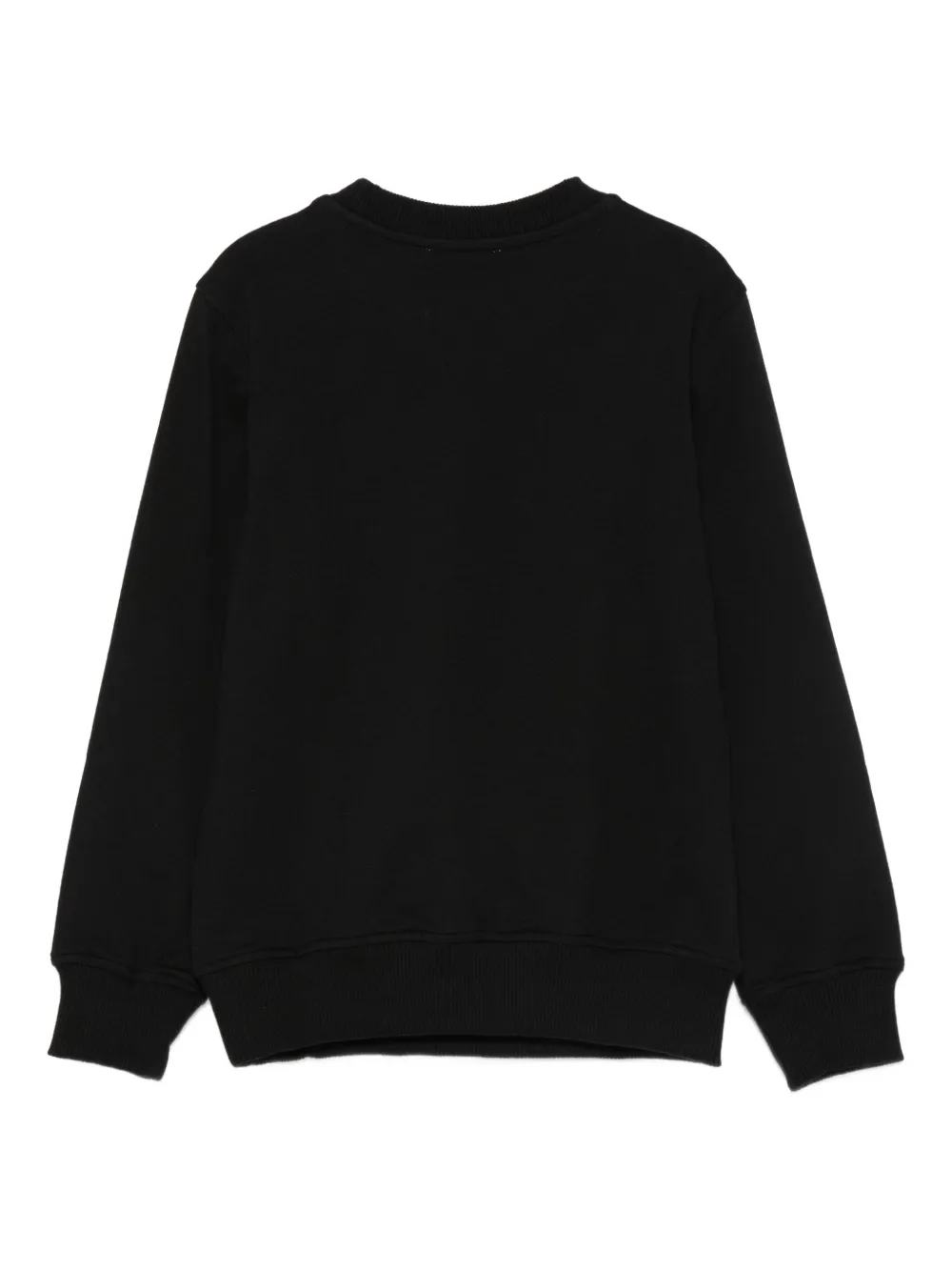 Moschino Kids Sweater met teddybeer-logo Zwart