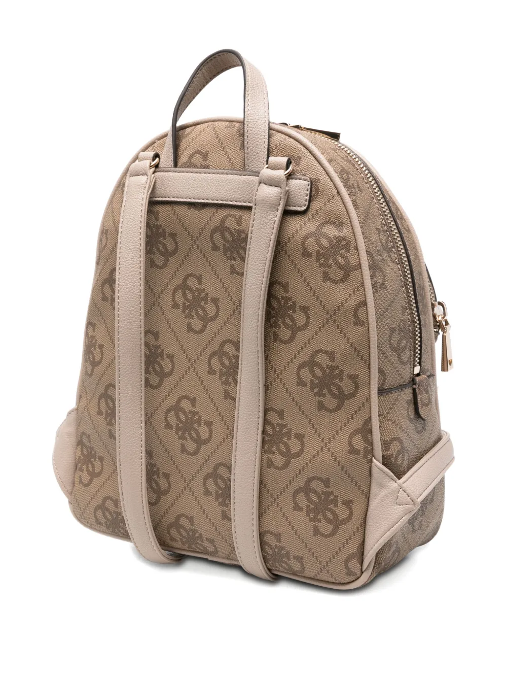 GUESS USA logo-print striped backpack | Image 2