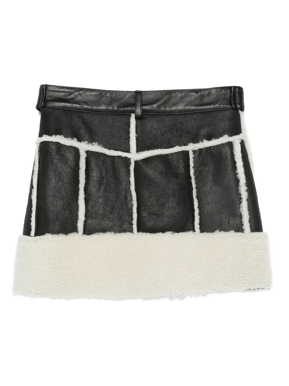 Almaz shearling-panels mini skirt | A-Line Skirts | Image 2