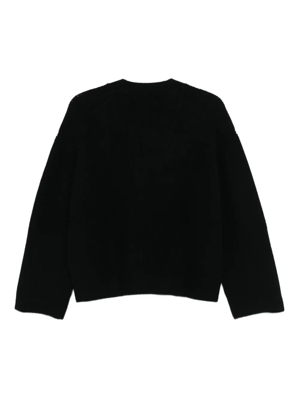 Joseph Soft Wool Cardigan In Black