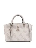 GUESS USA Queensland 4G logo tote bag - White