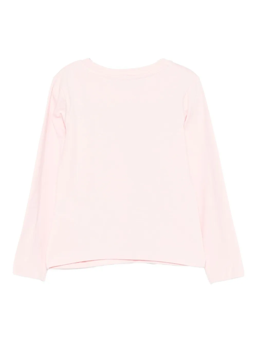 Moschino Kids T-shirt met lange mouwen Roze