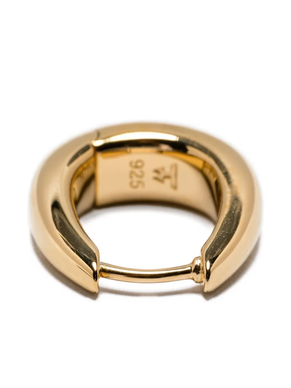 Tom Wood gold-plated sterling silver hoop earrings | Image 2
