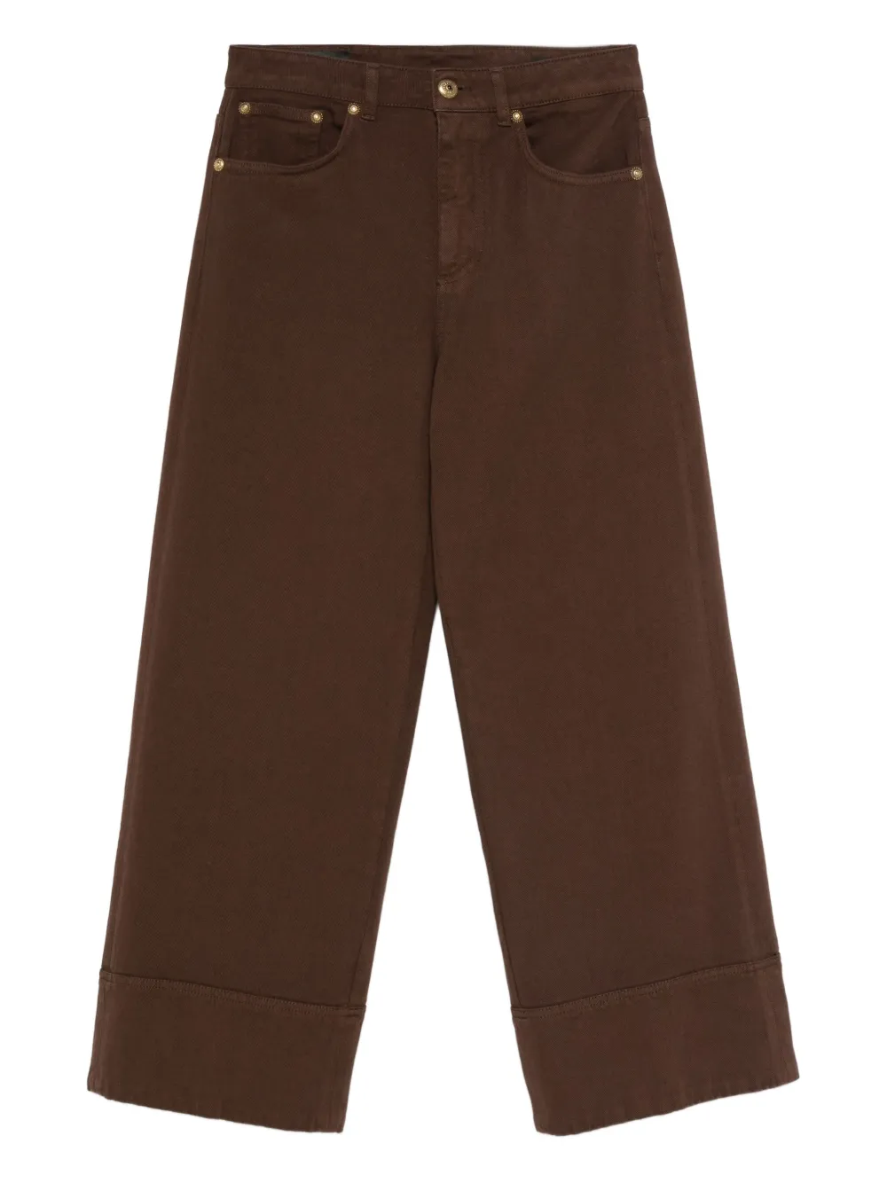 DONDUP cuffed jeans | Brown | Image 1