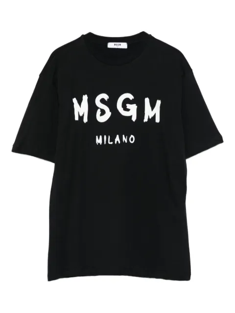 MSGM Kids logo-print T-shirt