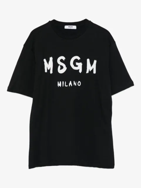 MSGM Kids logo-print T-shirt