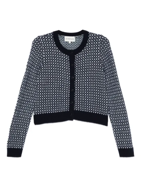 Eric Bompard patterned crew-neck cardigan