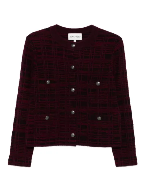 Eric Bompard jacquard tweed jacket