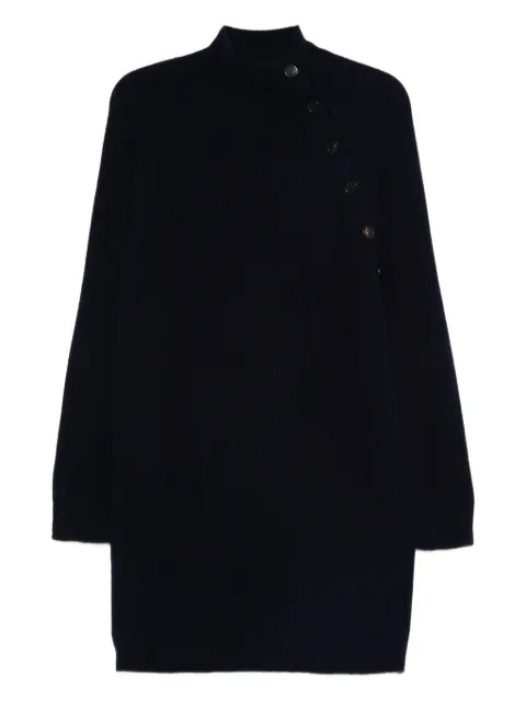 Eric Bompard vestido corto con cuello alto