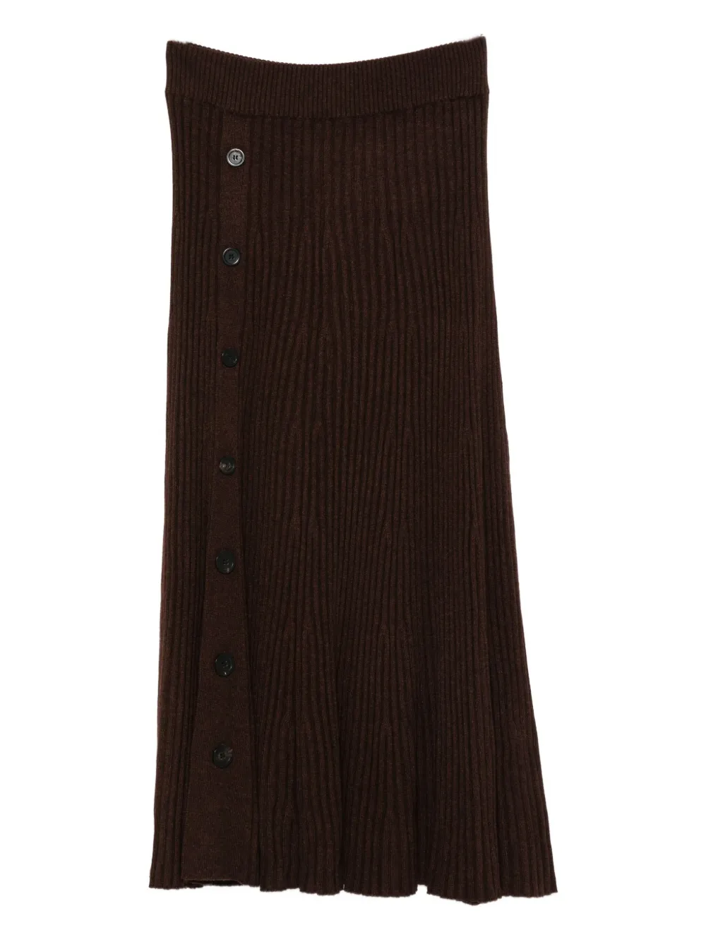 Eric Bompard Gonna midi svasata - Marrone