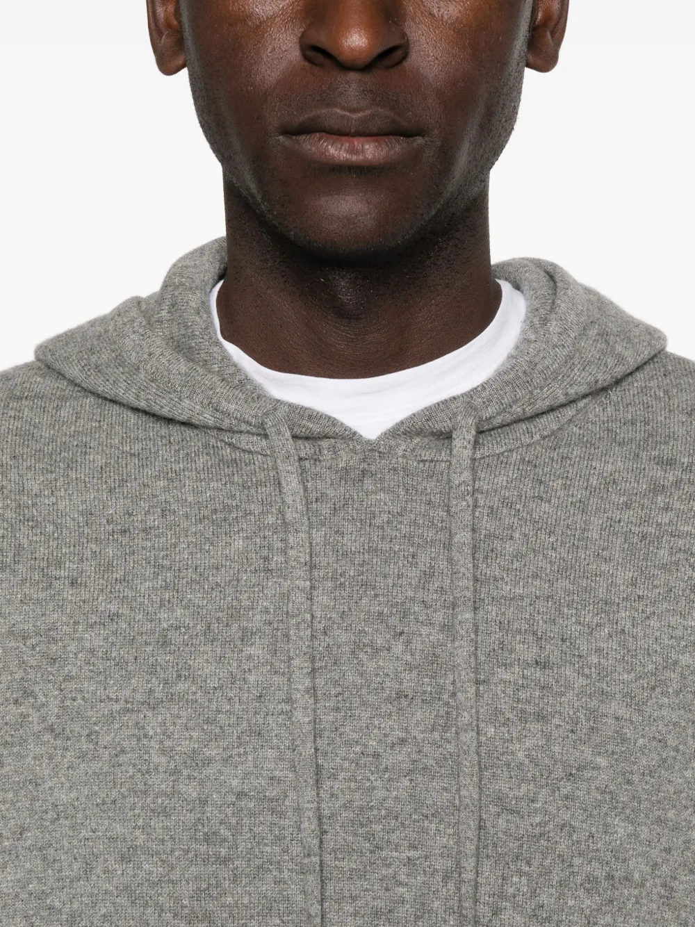 Eric Bompard Hoodie Sweater In Gray