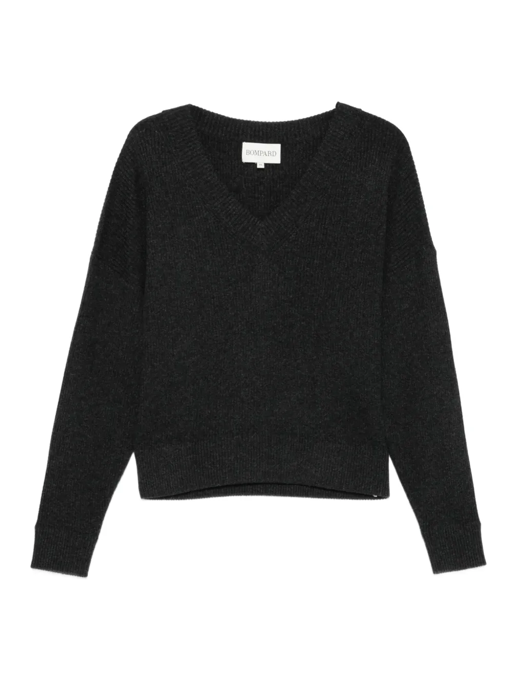 Eric Bompard V-neck cashmere sweater | Grey | Image 1