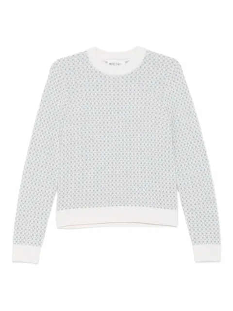 Eric Bompard patterned crew-neck sweater