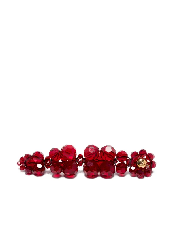 SIMONE ROCHA ピアス Simone Rocha リボン ドロップピアス | ホワイト | FARFETCH JP