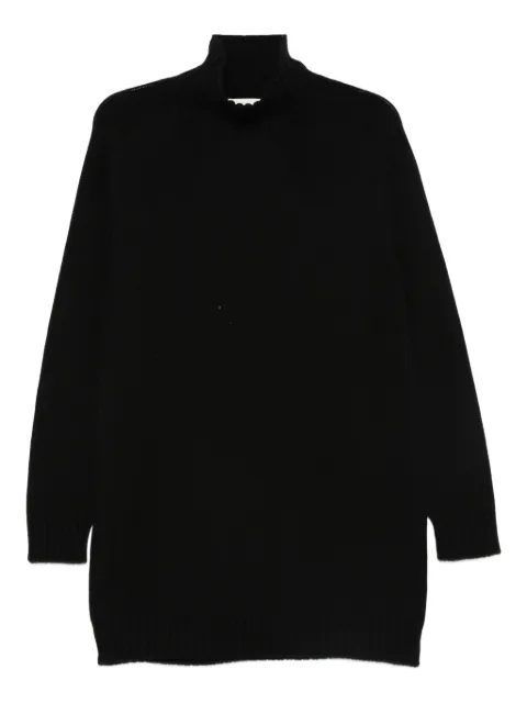 Eric Bompard high-neck cashmere mini dress
