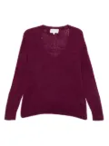 Eric Bompard V-neck sweater - Pink