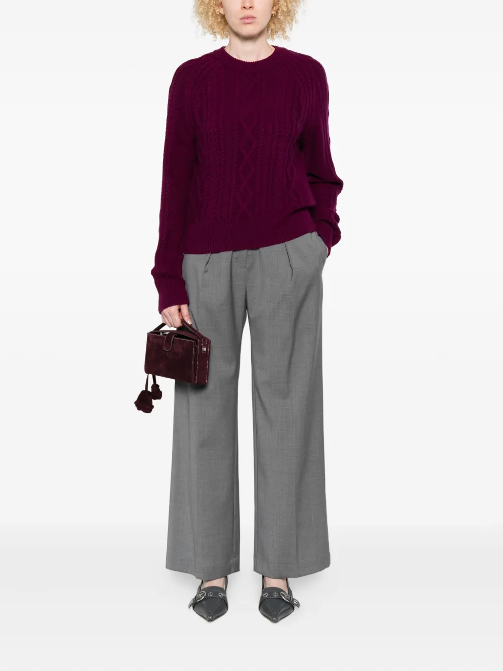 BOMPARD pull en maille torsadée | Pulls | Image 2