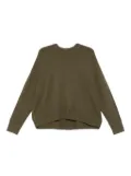 Eric Bompard ribbed crew-neck sweater - Green
