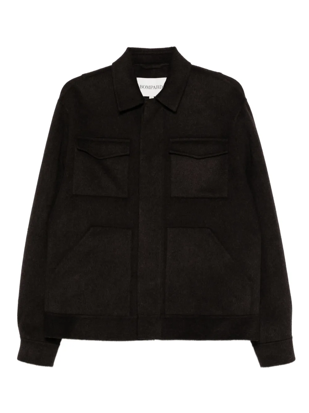 Eric Bompard patch-pockets shirt jacket | Brown | Image 1