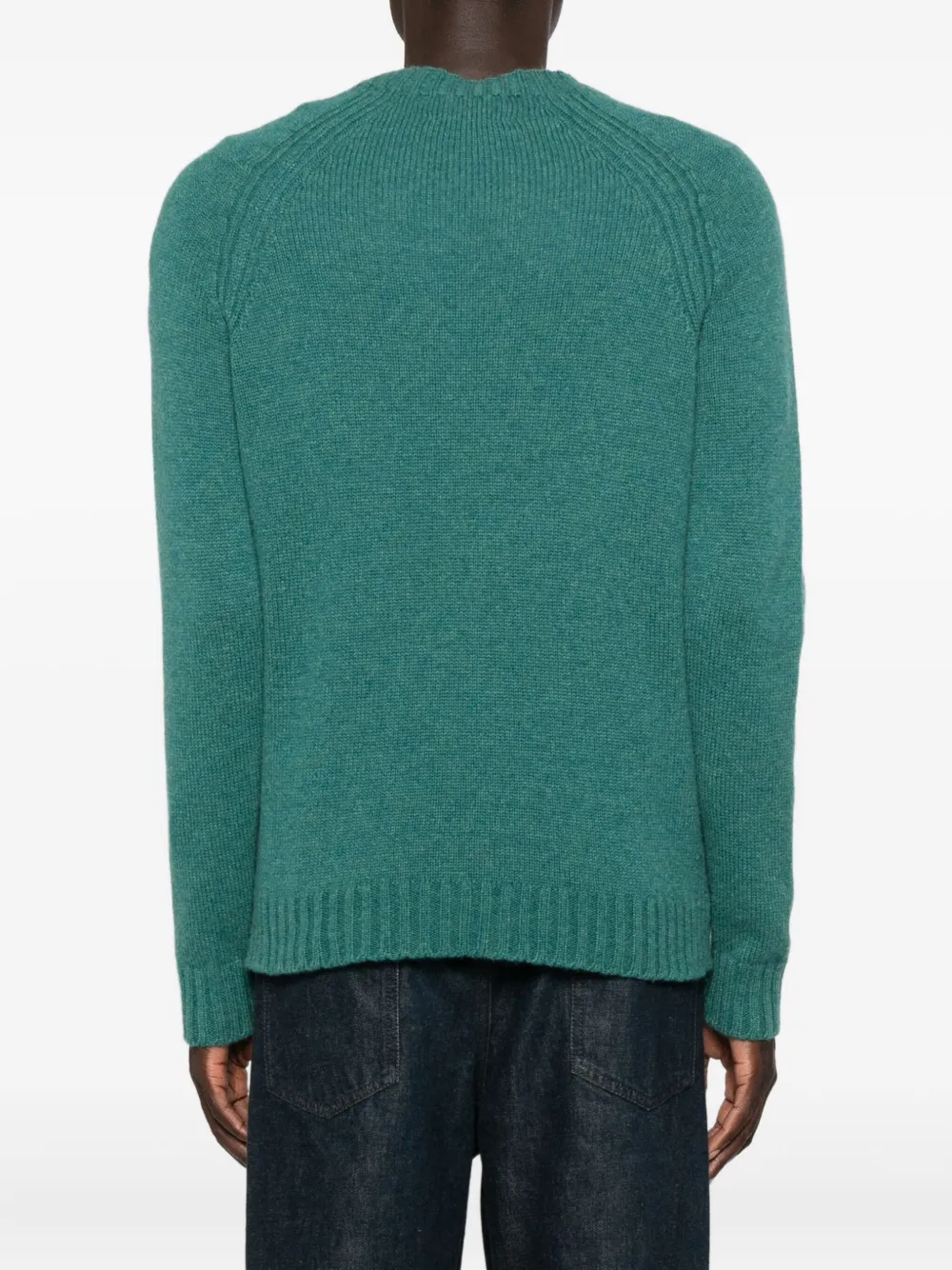 Eric Bompard Crew-neck Sweater In Green