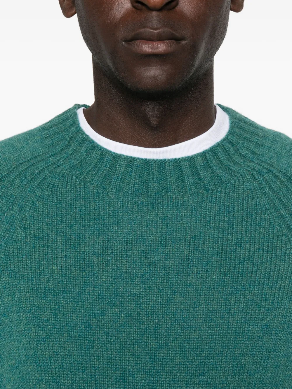 Eric Bompard Crew-neck Sweater In Green