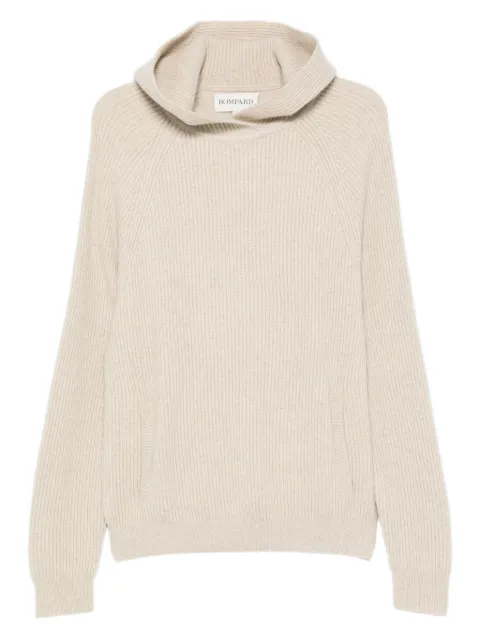 Eric Bompard ribbed-knit hooded sweater