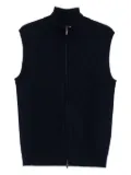 Eric Bompard zip-fastening vest - Blue