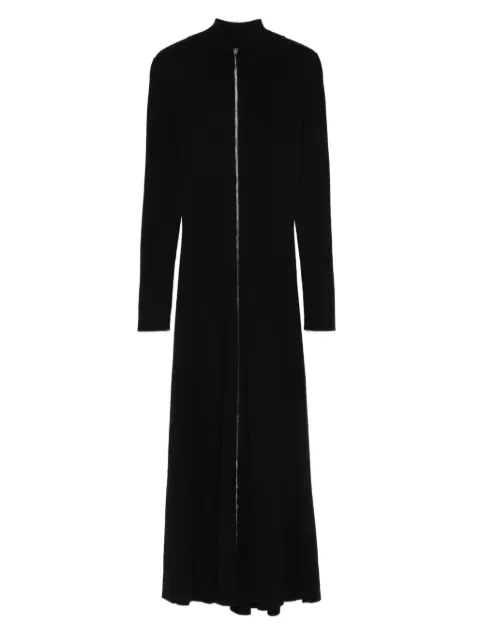 Eric Bompard vestido midi con cuello de tortuga y cierre