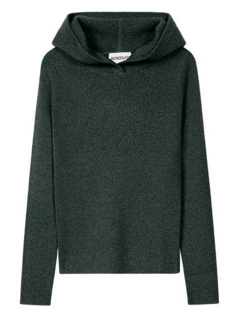 Eric Bompard ribbed hooded pullover