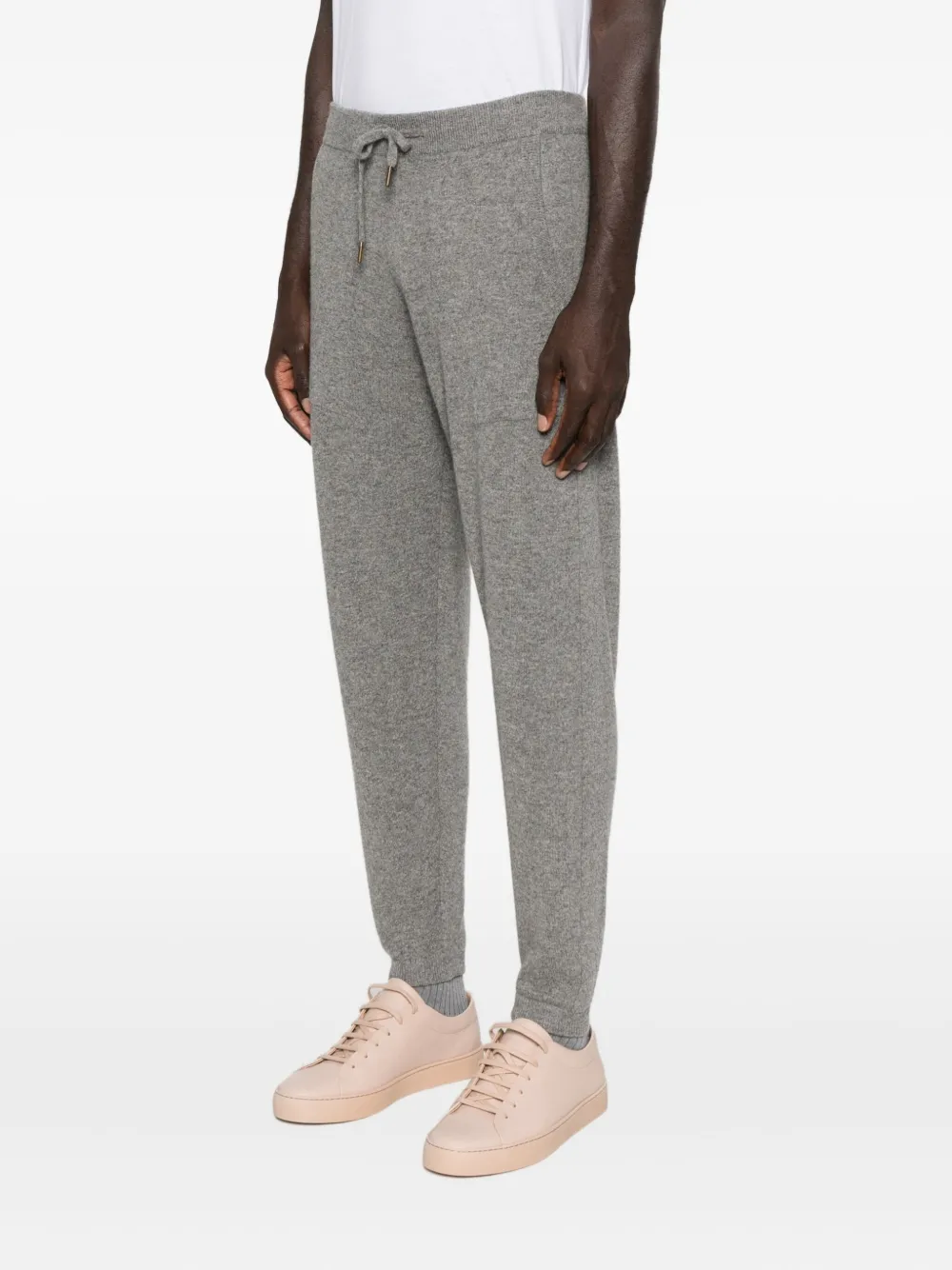 Eric Bompard Drawstrings Trousers In Gray