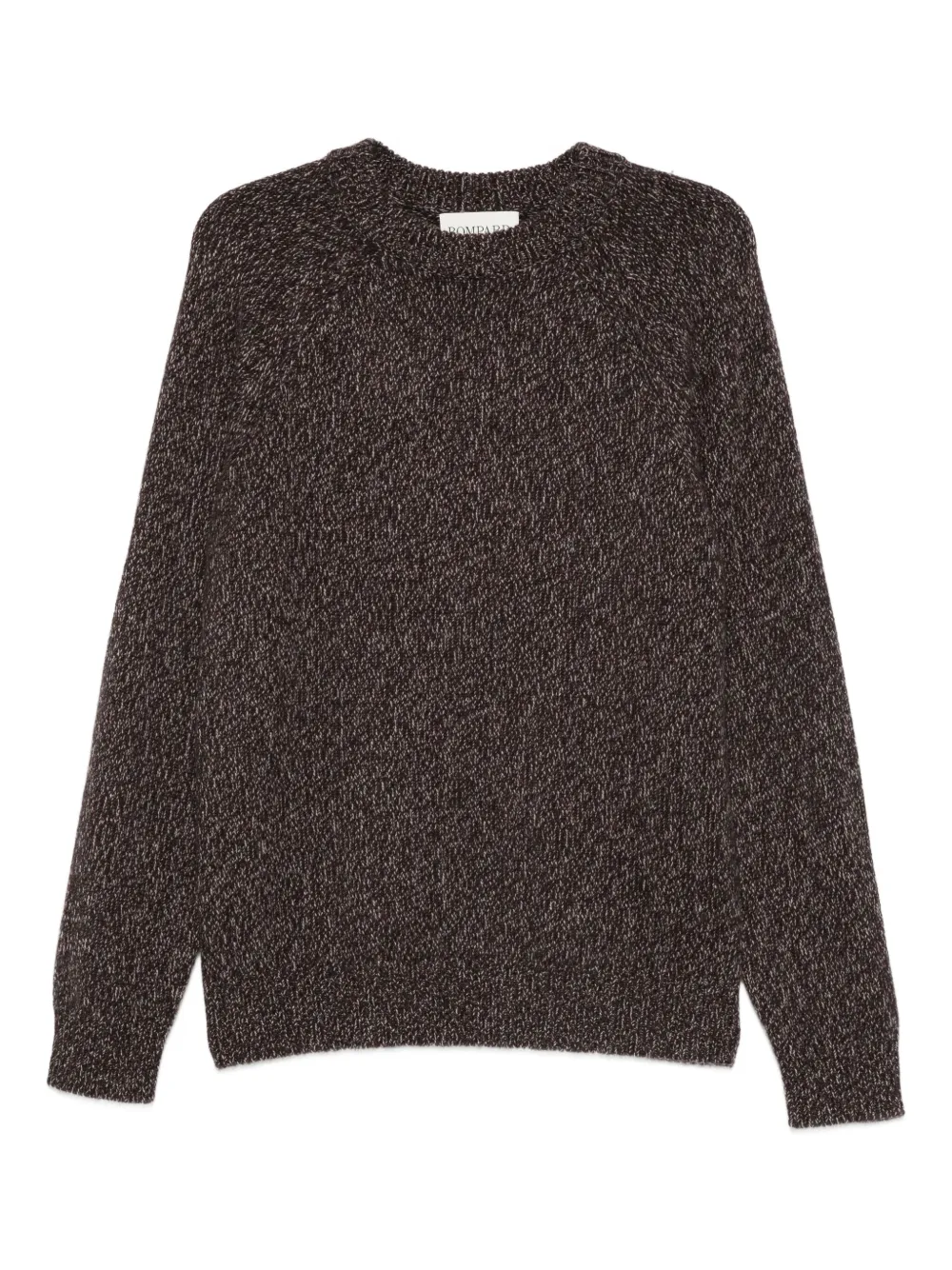 Eric Bompard Marl ラウンドネック セーター - ブラウン Eric Bompard Marl ラウンドネック セーター - ブラウン