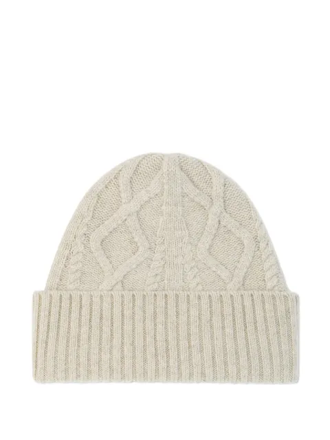 Eric Bompard gorro en tejido de ochos