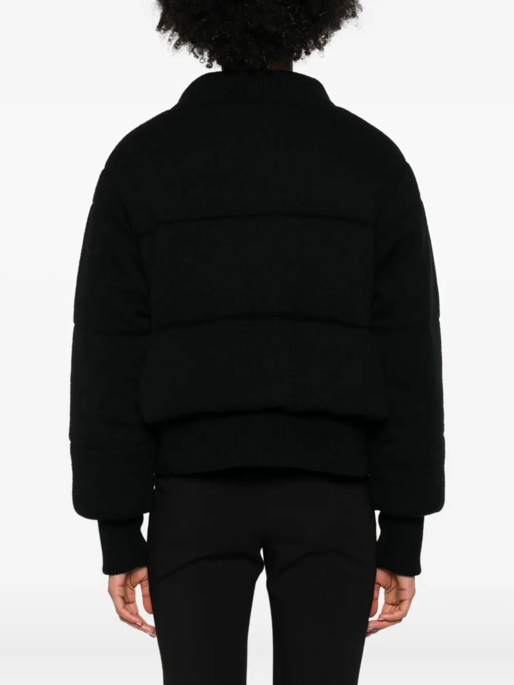 Eric Bompard Gewatteerd jack Zwart