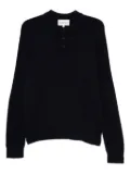 Eric Bompard long-sleeve polo shirt - Grey