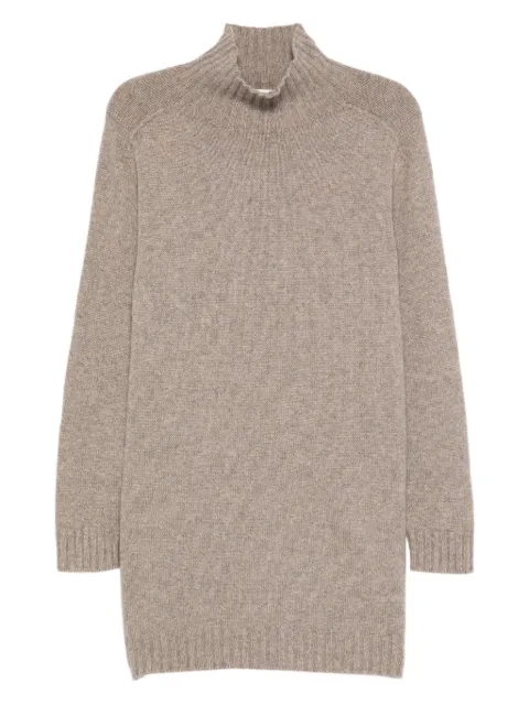 Eric Bompard high-neck cashmere mini dress