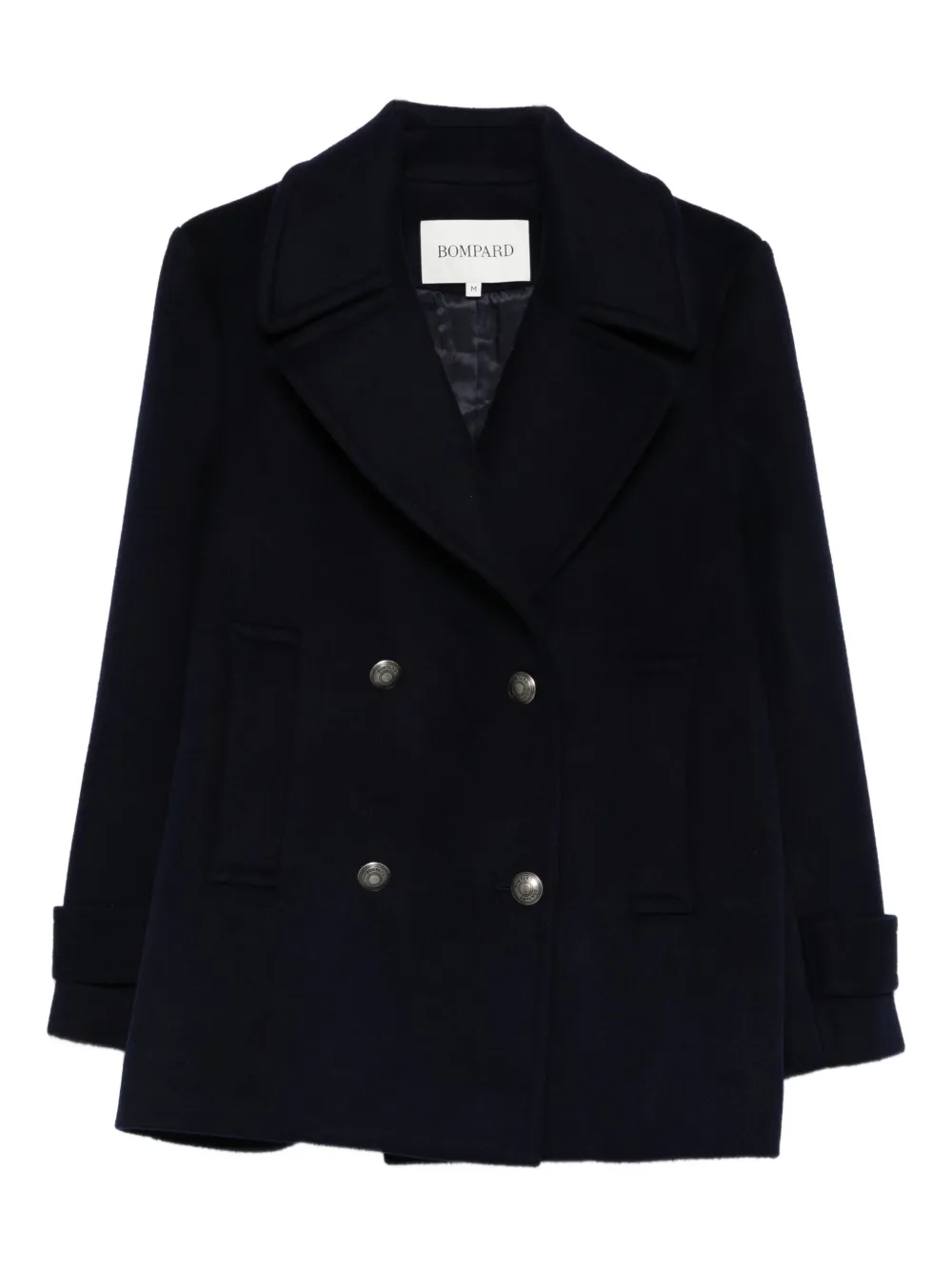 Eric Bompard double-breasted notched-lapel coat | Blue | Image 1