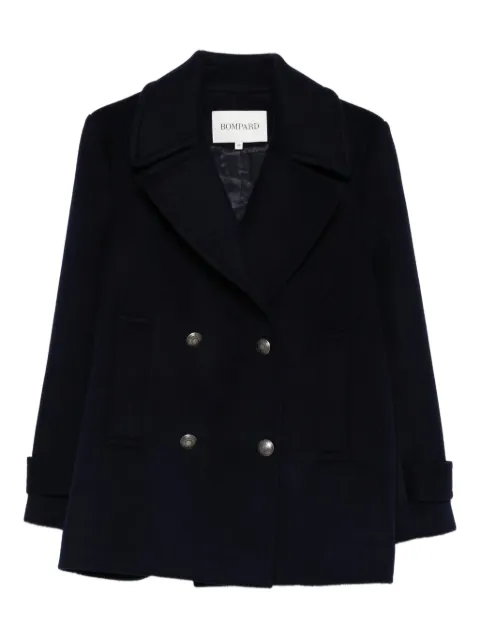 Eric Bompard double-breasted notched-lapel coat