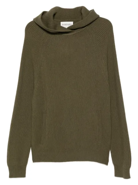 Eric Bompard ribbed-knit hooded sweater