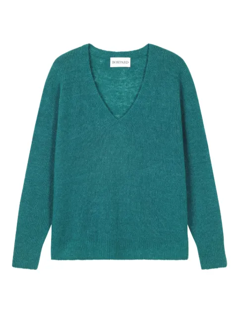 Eric Bompard V-neck ribbed sweater 