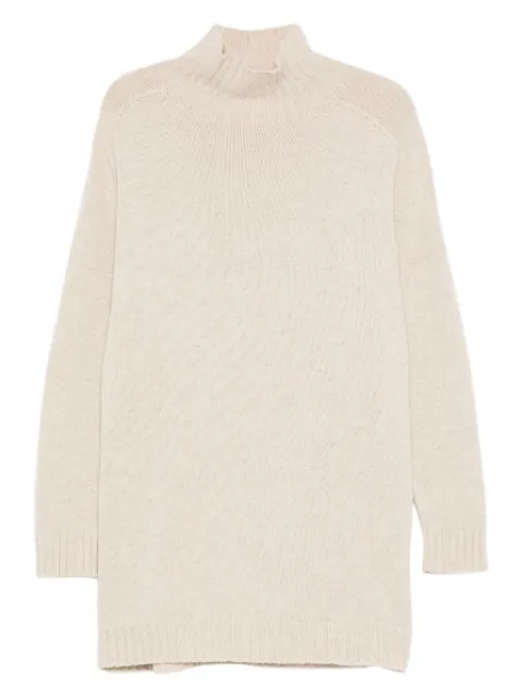 Eric Bompard high-neck cashmere mini dress