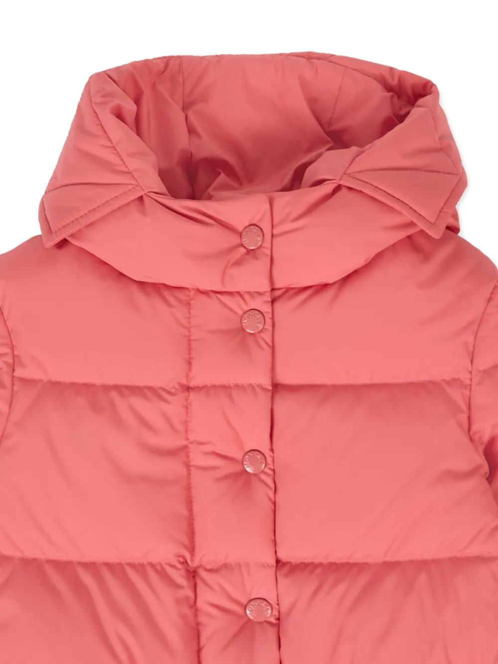 Moncler Enfant Jack met ruches Roze