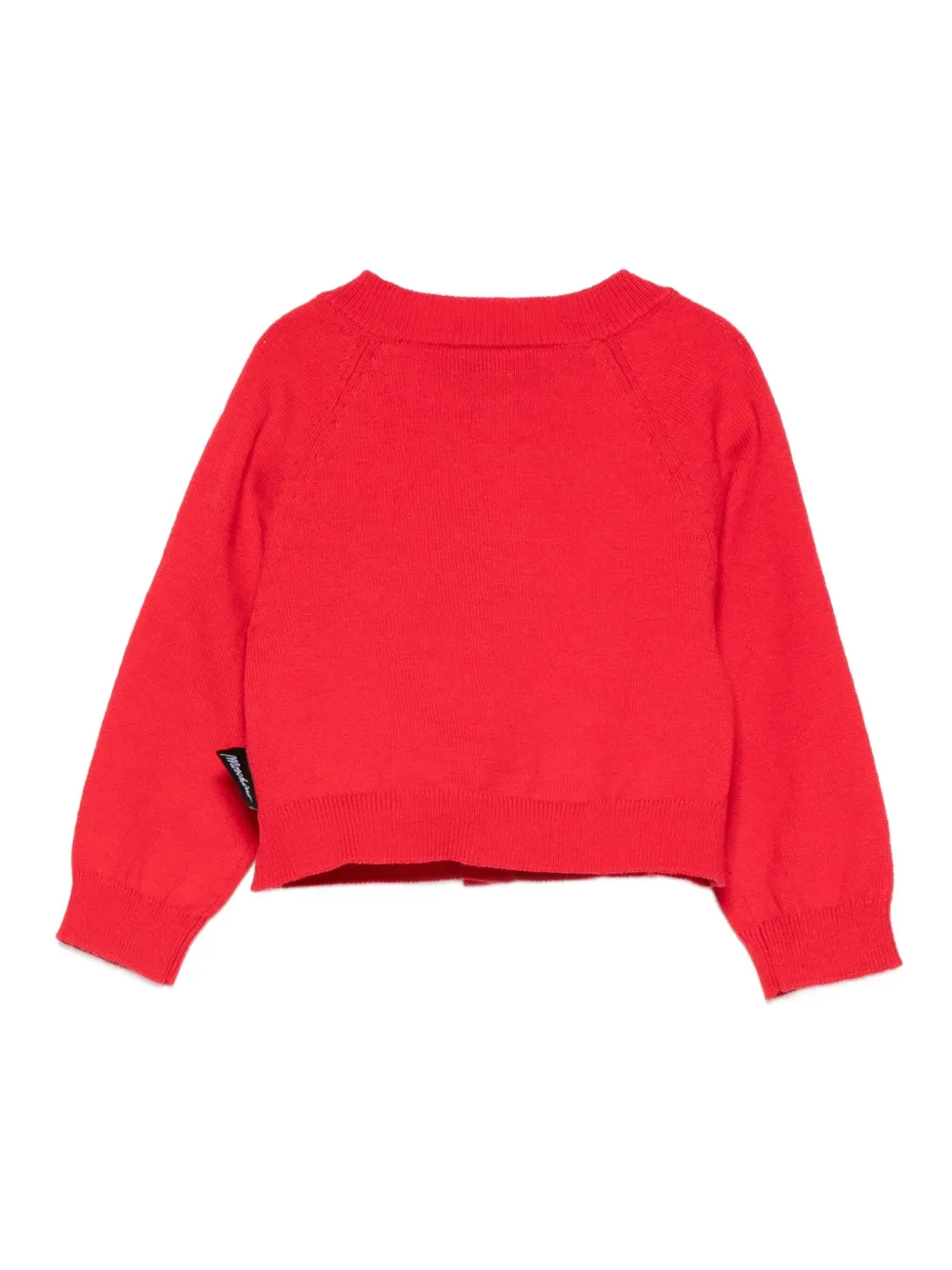 Moschino Kids Vest met teddybeerapplicatie Rood