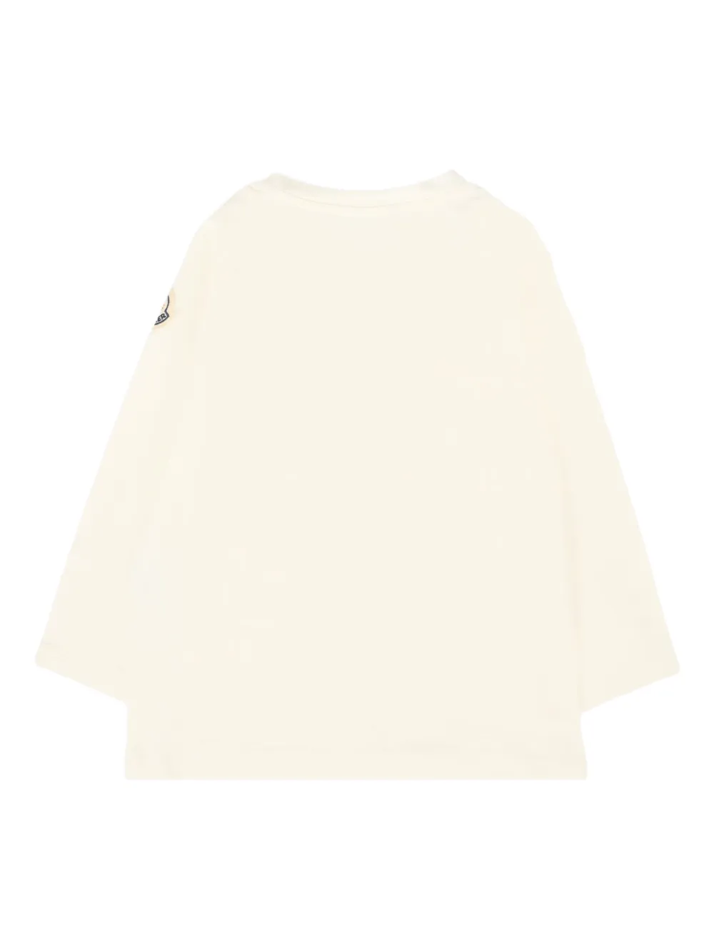 Moncler Enfant Teddy Bear long-sleeve T-shirt Wit