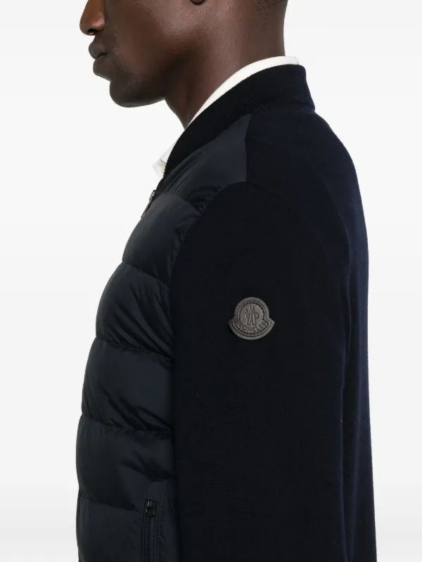 Moncler Quilted Jacket | Blue | FARFETCH