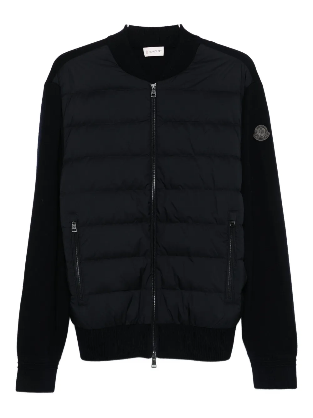 Moncler quilted jacket Blauw