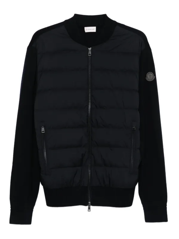 MONCLER 黒 キルティングジャケット