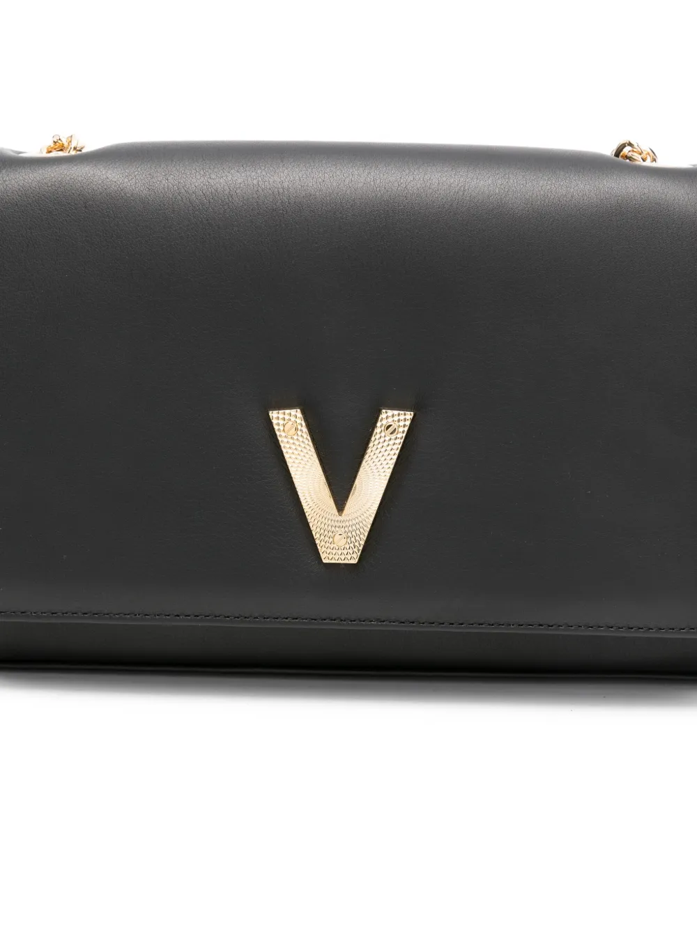  Via Roma 15 Logo-plaque Shoulder Bag - Black 