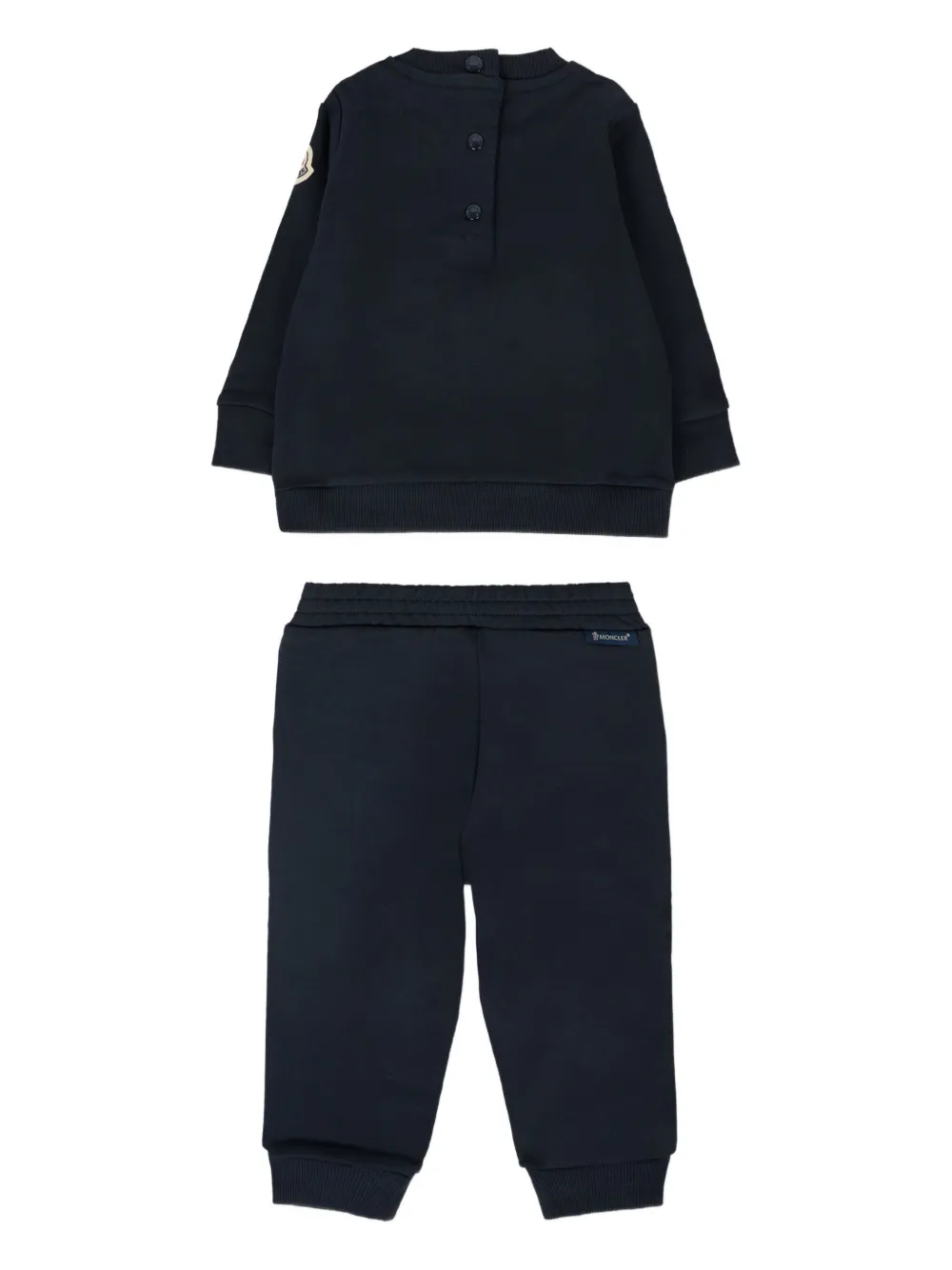 Moncler Enfant Teddy trainingspak Blauw
