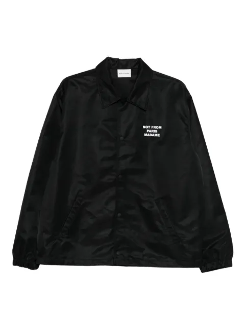 Drôle De Monsieur La Veste Slogan 印花夹克