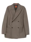 Barena double-breasted patch-pocket jacket - Brown
